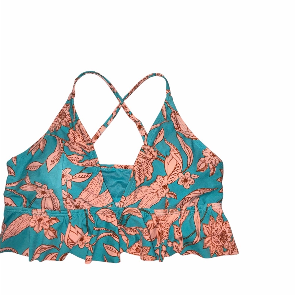 Time and Tru Swimsuit Top, Size Large, NWOT